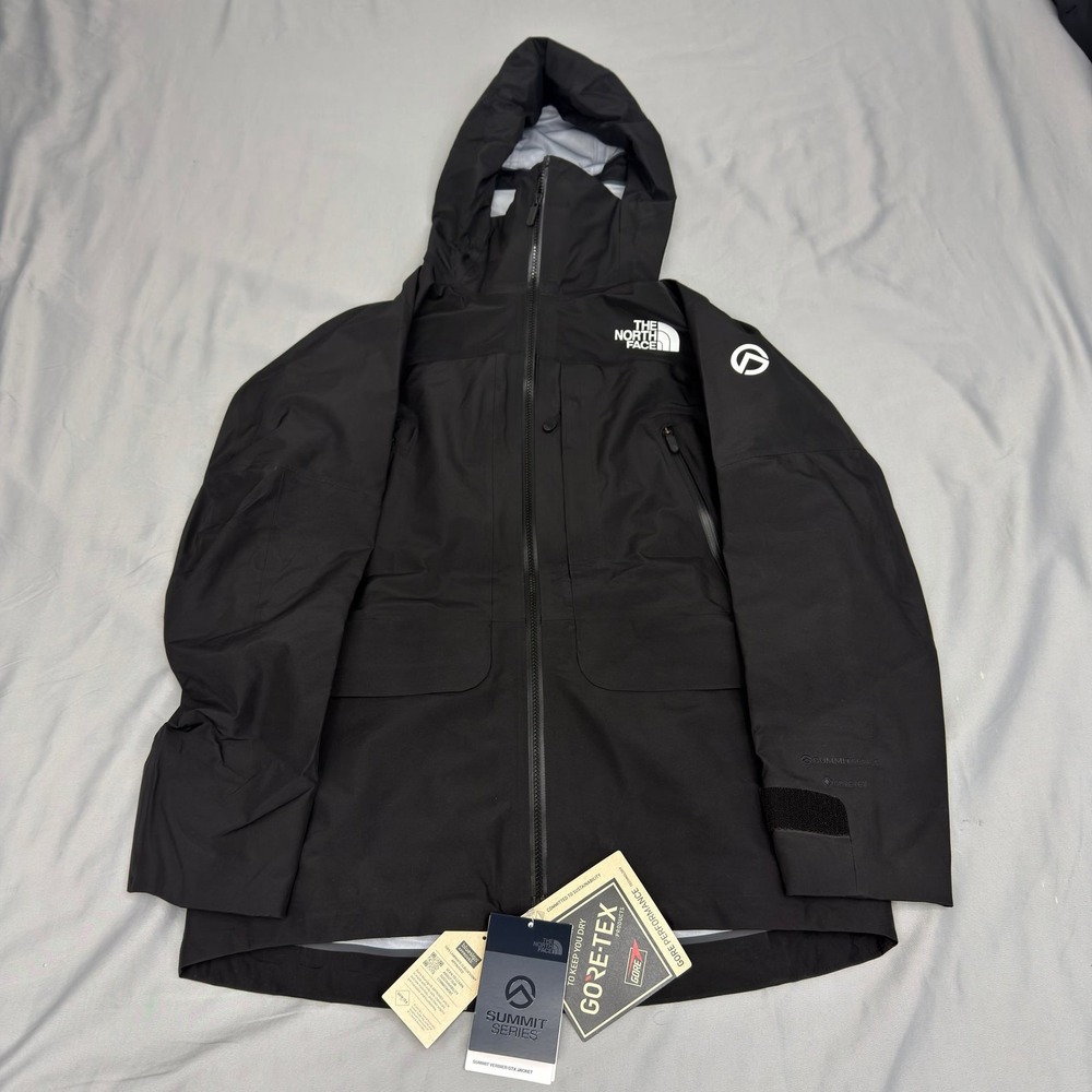 The‎ North Face Summit Verbier GTX Jacket Womens Medium Black GORE-TEX Shell NWT